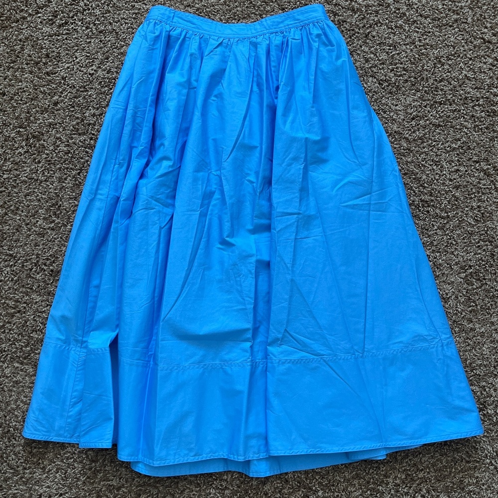 Banana Republic poplin maxi skirt size 4